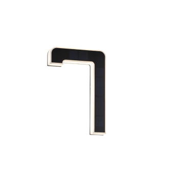 LED mājas numura gaismeklis cipars 7