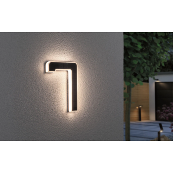 LED mājas numura gaismeklis cipars 7