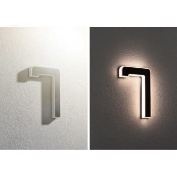 LED mājas numura gaismeklis cipars 7