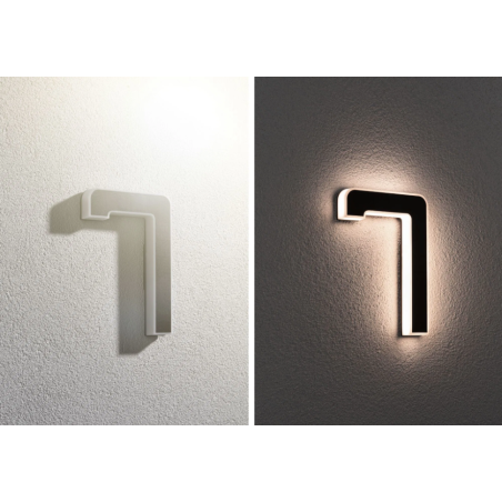 LED mājas numura gaismeklis cipars 7