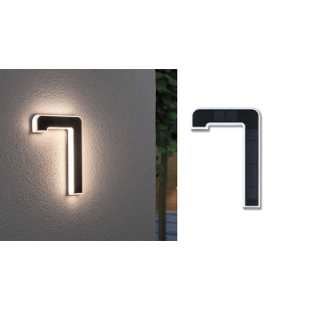 LED mājas numura gaismeklis cipars 7