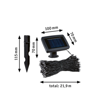 Virtene Aurinka 21,9 m ar saules bateriju 