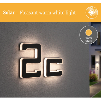 Светодиодный светильник для номера дома буква C