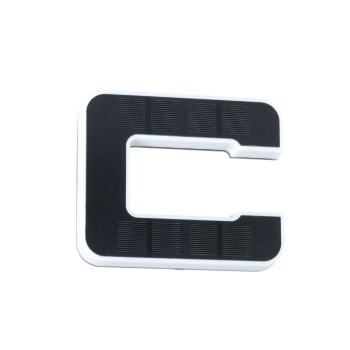 LED mājas numura gaismeklis burts C