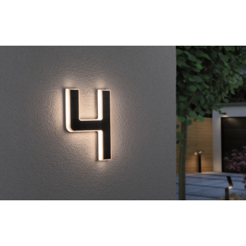 Светодиодный светильник для номера дома цифра 4