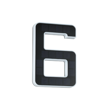 Светодиодный светильник для номера дома цифра 6