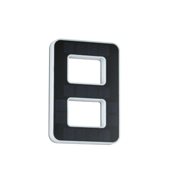 LED mājas numura gaismeklis cipars 8