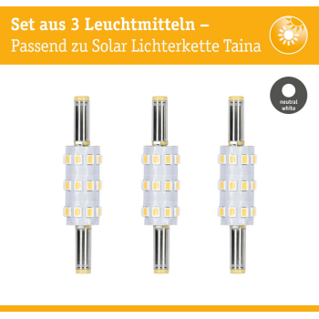 Запасные лампы для гирлянд Taina, 4000 K, 60 лм