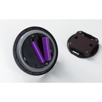 Настенный аккумуляторный светильник Kiora с датчиком, чёрный