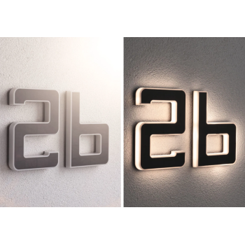 Светодиодный светильник для номера дома буква b