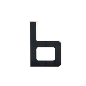 Светодиодный светильник для номера дома буква b