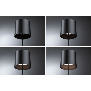 Аккумуляторный светильник Tuni, чёрного цвета