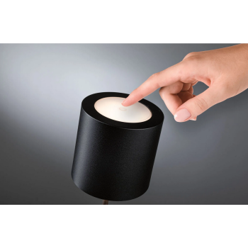 Аккумуляторный светильник Tuni, чёрного цвета