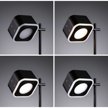 Universāls gaismeklis Varia, melnā krāsā