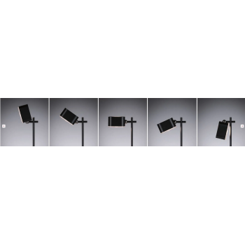 Universāls gaismeklis Varia, melnā krāsā