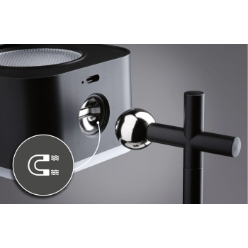 Universāls gaismeklis Varia, melnā krāsā