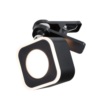 Universāls gaismeklis Varia, melnā krāsā