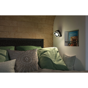 Universāls gaismeklis Varia, melnā krāsā