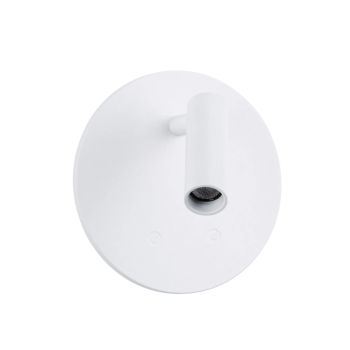 Sienas akumulatora lampas Kiora ar sensoru, balta