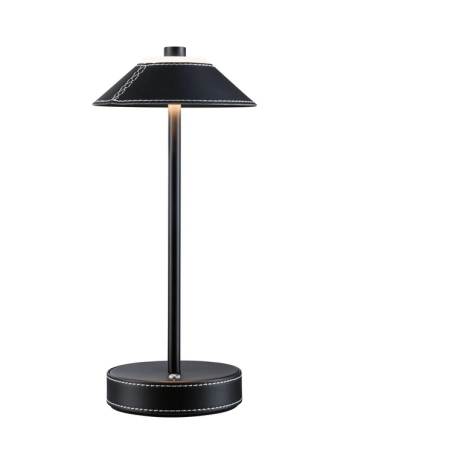 Akumulatora gaismeklis Pellini, melnā krāsā, 330x150 mm