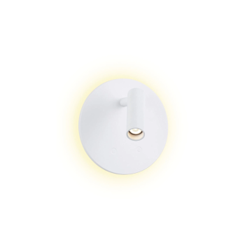 Sienas akumulatora lampas Miora ar sensoru, balta