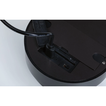 Sienas akumulatora lampas Zorik ar sensoru, melna