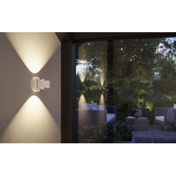 Настенный аккумуляторный светильник Zorik с датчиком, белый