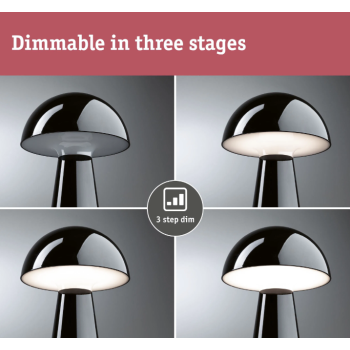 Аккумуляторный светильник Onzo, чёрный