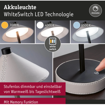 Akumulatora gaismeklis Pellini, smilšu krāsa, 370x150 mm