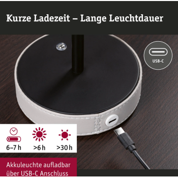 Akumulatora gaismeklis Pellini, smilšu krāsa, 370x150 mm