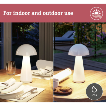 Akumulatora gaismeklis Onzo, balta