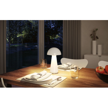 Akumulatora gaismeklis Onzo, balta