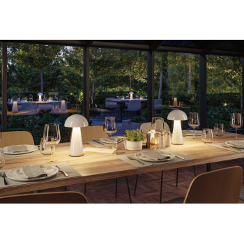 Аккумуляторный светильник Onzo, белый