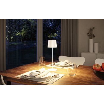 Akumulatora gaismeklis Gilo, balta