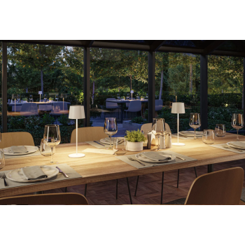 Akumulatora gaismeklis Gilo, balta