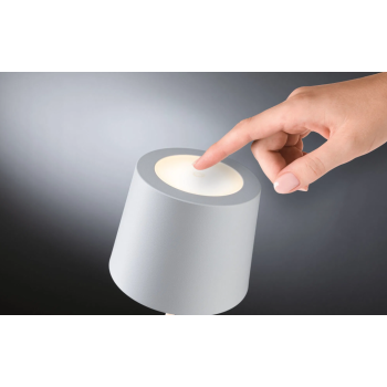 Akumulatora gaismeklis Gilo, balta