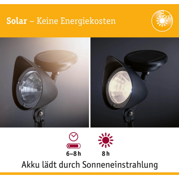 Втыкаемый светильник Solena на солнечной батарее