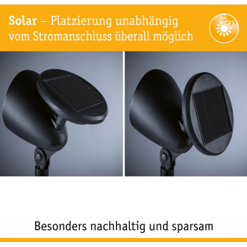 Втыкаемый светильник Solena на солнечной батарее