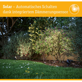 Iedurams gaismeklis Solena ar saules bateriju