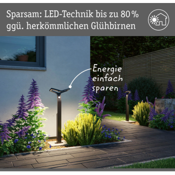 Āra stāvošais (grīdas) gaismeklis Alara RGBW 10W