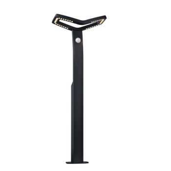 Stāvošais āra gaismeklis Alara 10W ar kustības sensoru