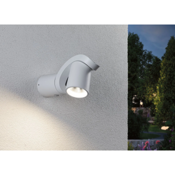 Sienas gaismeklis Cuff 10W ar kustības sensoru, balts