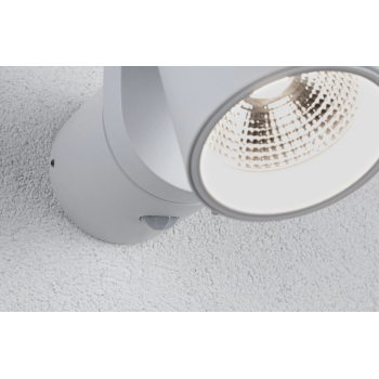 Sienas gaismeklis Cuff 10W ar kustības sensoru, balts