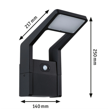 Sienas gaismas Juntea 11W ar kustības sensoru
