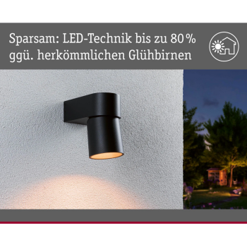 Sienas lampa Kimu 7,8W draudzīga kukaiņiem