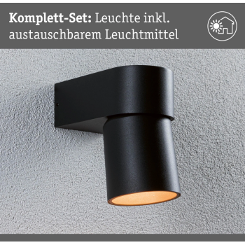 Sienas lampa Kimu 7,8W draudzīga kukaiņiem