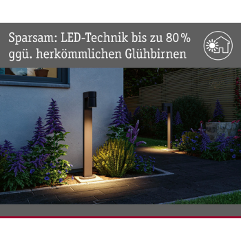 Наземный светильник Kimu 7,8W, безопасный для насекомых