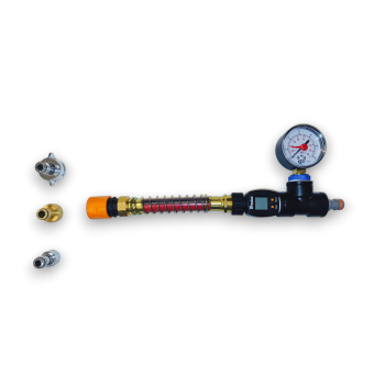 Комплект для измерения давления и расхода воды