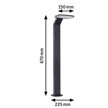 Stāvlampa Zenera 10W, draudzīga kukaiņiem