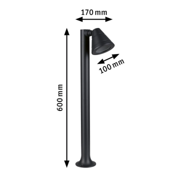 Grīdas lampa Trian 35 W